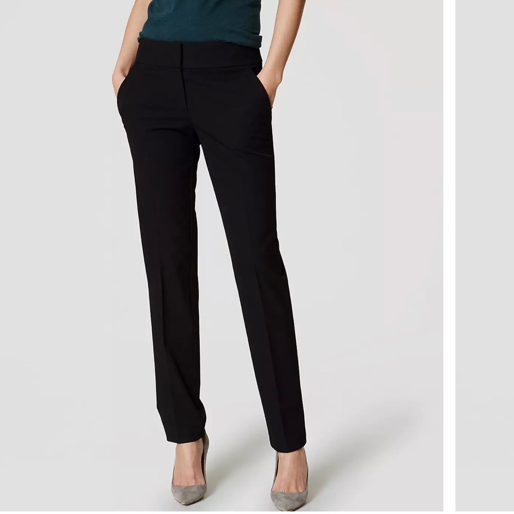 Ann Taylor Julie Black Pant 16